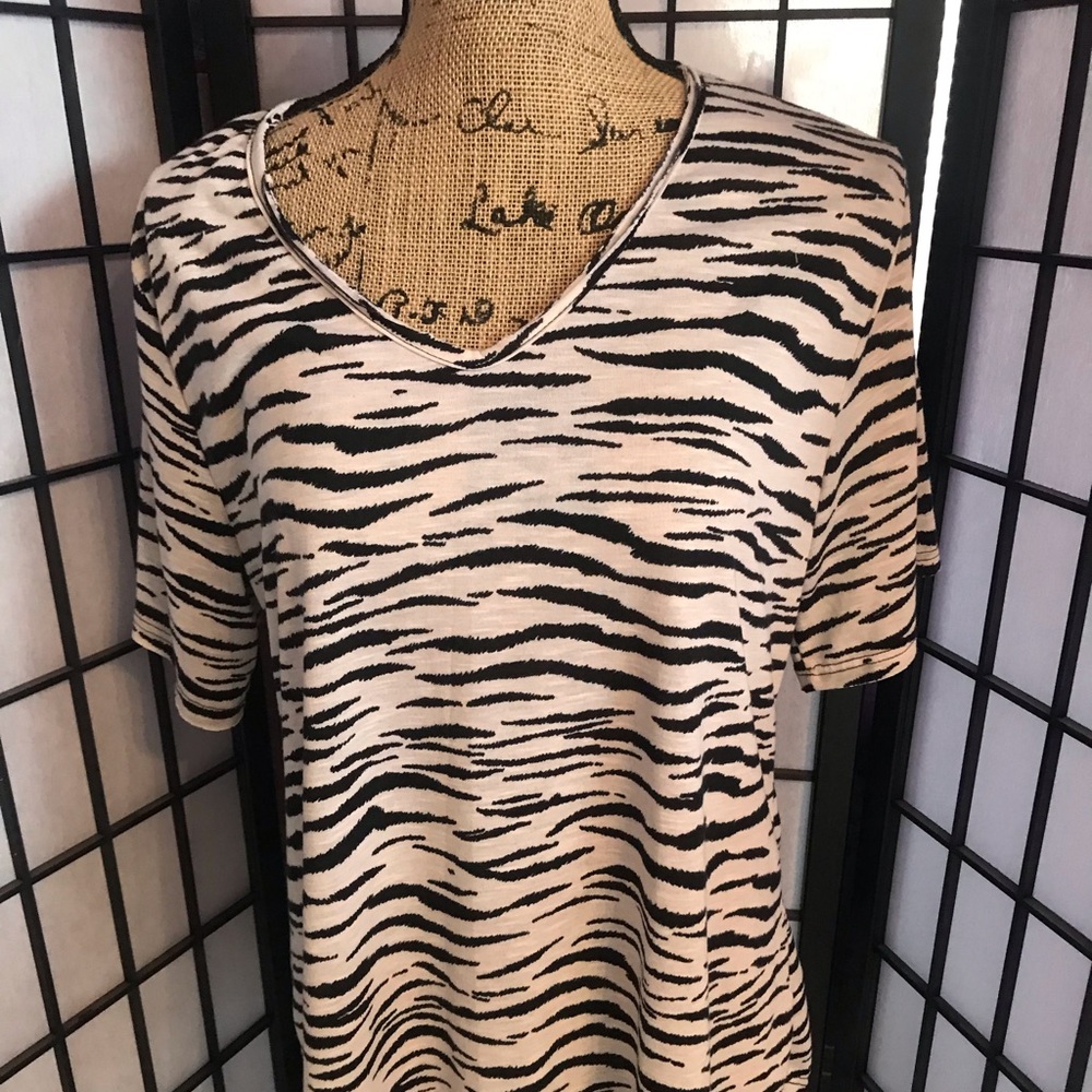 Zebra striped shirt